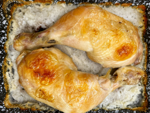 Sóban sült csirkedarabok - diétás